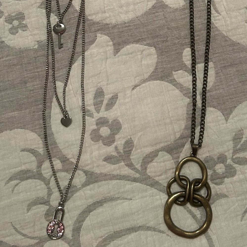 paparazzi Silver & Gold Layered Necklace Set